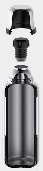 Изображение товара Термос для напитков Bobber Flask-1000 Glossy (зеркальный)