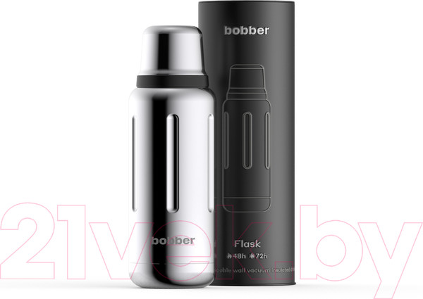 Изображение товара Термос для напитков Bobber Flask-1000 Glossy (зеркальный)