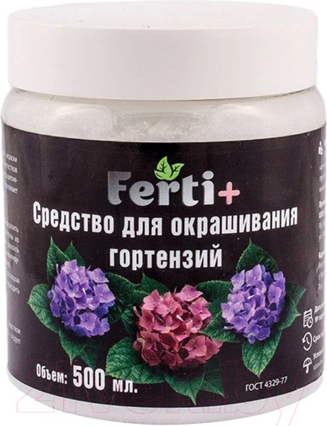 Изображение товара Удобрение Ferti+ Для окрашивания гортензий (500мл)