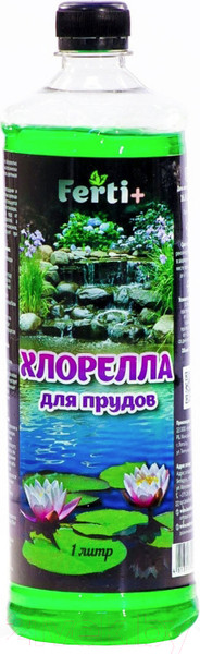 Изображение товара Средство для очистки пруда Ferti+ Хлорелла для прудов (1л)