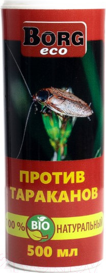Изображение товара Порошок от насекомых Borg Eco против тараканов (500мл)