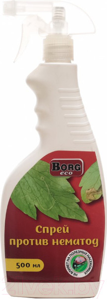Изображение товара Спрей от насекомых Borg Eco против нематод (500мл)