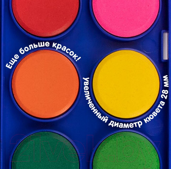 Изображение товара Акварельные краски Brauberg Premium / 191746 (36цв)