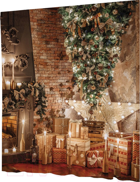 Изображение товара Шторка-занавеска для ванны JoyArty Подарки для семьи / sc_78656