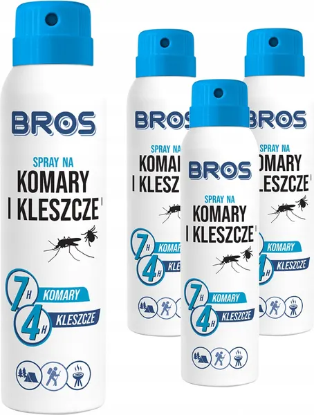 Изображение товара Спрей от насекомых Bros От комаров 003 (90мл)