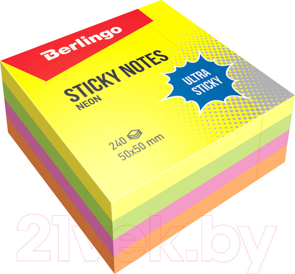 Изображение товара Блок для записей Berlingo Ultra Sticky / LSn_40102