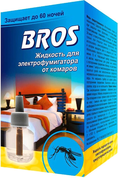 Изображение товара Наполнитель для фумигатора Bros От комаров 60 ночей / 024
