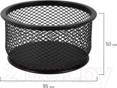 Изображение товара Подставка настольная Brauberg Germanium / 223120 (черный)