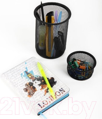 Изображение товара Подставка настольная Brauberg Germanium / 223120 (черный)