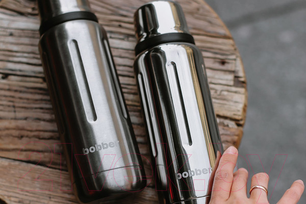 Изображение товара Термос для напитков Bobber Flask-470 Glossy (зеркальный)