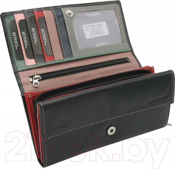 Изображение товара Портмоне Cedar 4U Cavaldi / RD-12-GCL (черный мульти)