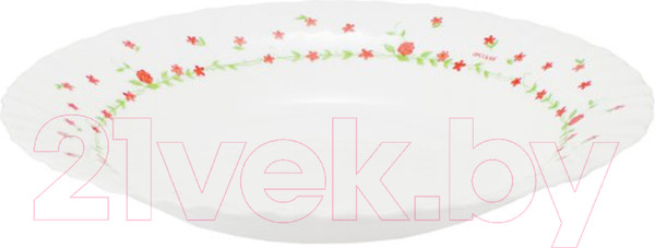 Изображение товара Тарелка столовая глубокая Arcopal Fraisa / P3780 (красный)