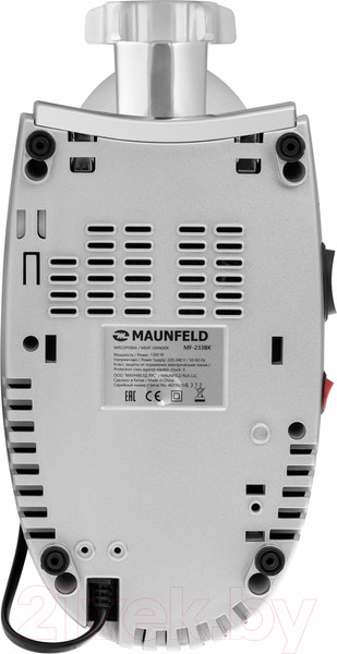 Изображение товара Мясорубка электрическая Maunfeld MF-233BK