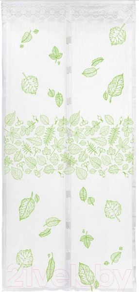 Изображение товара Москитная сетка на дверь Рыжий кот Капутомоскито Листья / 103710