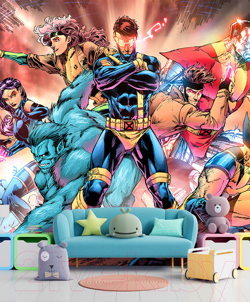 Изображение товара Фотообои листовые Arthata Fotooboi-GeroiMult-188 (300x270)