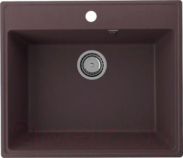 Изображение товара Мойка кухонная Ulgran Quartz Forte 580-06 (трюфель)