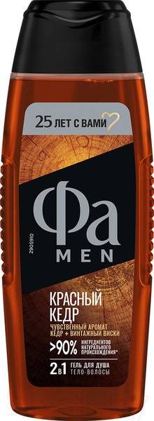 Изображение товара Гель для душа Фа Men Red Cedarwood (250мл)