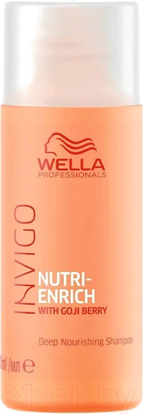 Изображение товара Шампунь для волос Wella Professionals Invigo Nutri-Enrich ультрапитательный (50мл)