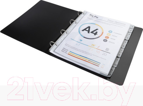 Изображение товара Разделитель документов Exacompta 2912E (серый)