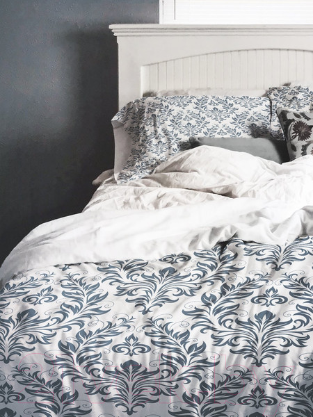 Изображение товара Комплект постельного белья JoyArty Показательные листья / bls_12085_euro