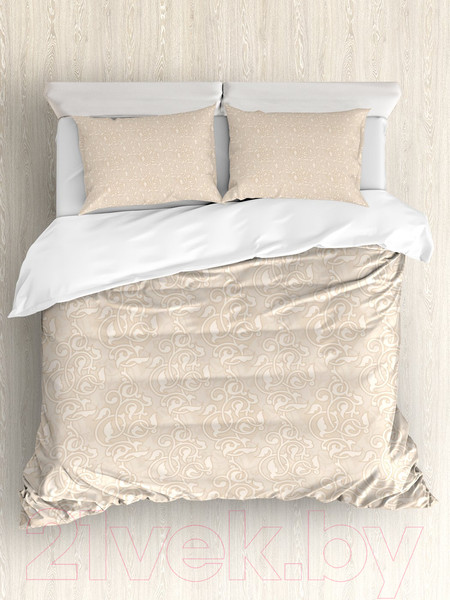 Изображение товара Комплект постельного белья JoyArty Листовые линии / bls_13524_euro