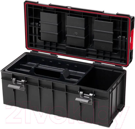 Изображение товара Ящик для инструментов QBrick System Pro 600 Profi / SKRQPROP600CZAPG001 (черный)