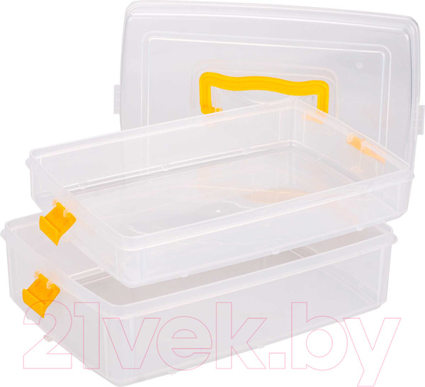 Изображение товара Контейнер для хранения Альтернатива Двухъярусный / М6366