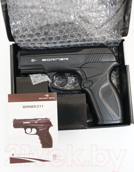 Изображение товара Пистолет пневматический BORNER C11 (4.5мм)