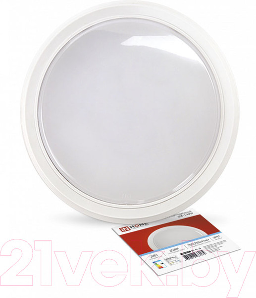 Изображение товара Светильник INhome СПБ-2-КРУГ / 4690612033174 (белый)