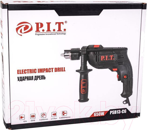 Изображение товара Дрель P.I.T PSB13-C6