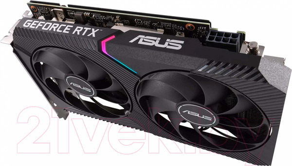 Изображение товара Видеокарта Asus RTX 3060 V2 OC Edition 1 (DUAL-RTX3060-O12G-V2)