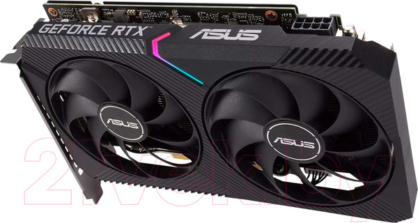 Изображение товара Видеокарта Asus RTX 3060 V2 OC Edition 1 (DUAL-RTX3060-O12G-V2)