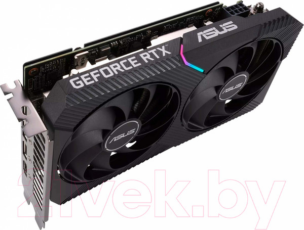 Изображение товара Видеокарта Asus RTX 3060 V2 OC Edition 1 (DUAL-RTX3060-O12G-V2)