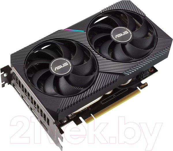 Изображение товара Видеокарта Asus RTX 3060 V2 OC Edition 1 (DUAL-RTX3060-O12G-V2)