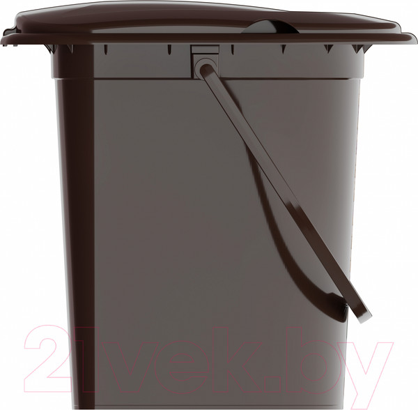 Изображение товара Ведро-туалет Альтернатива М1319 (коричневый)