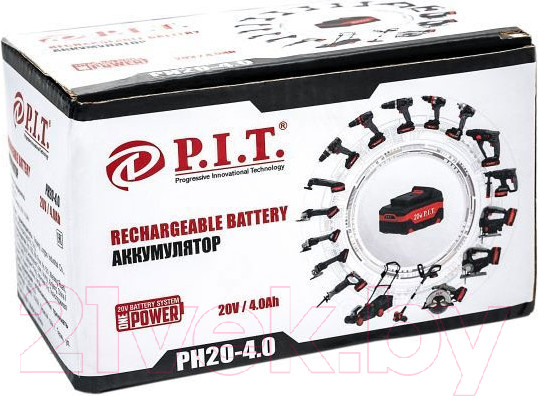 Изображение товара Аккумулятор для электроинструмента P.I.T PH20-4.0