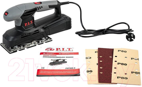 Изображение товара Вибрационная шлифовальная машина P.I.T PSP300-C