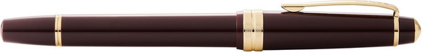 Изображение товара Ручка перьевая имиджевая Cross Bailey Light Polished Burgundy Resin And Gold Tone / AT0746-11MF