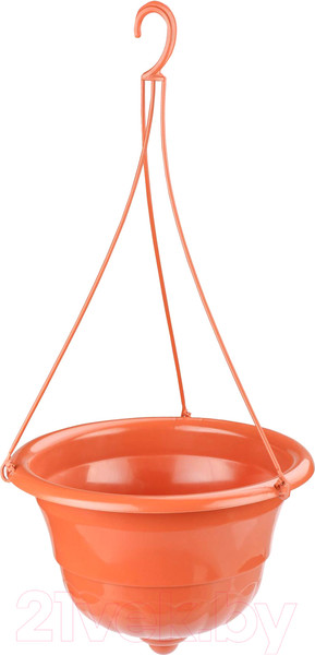 Изображение товара Кашпо Альтернатива Грация подвесное / М7417 (коричневый)