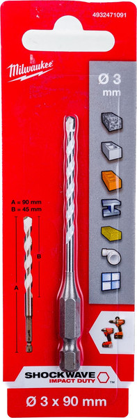 Изображение товара Сверло Milwaukee 4932471091