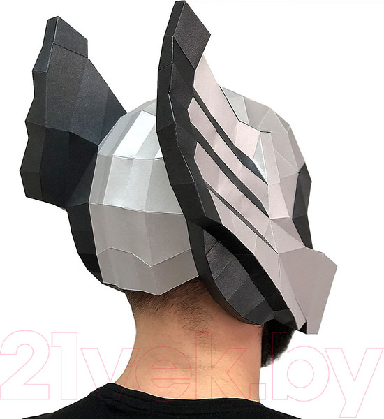 Изображение товара Объемная модель Paperraz Маска Шлем Тора / PP-3TOR-2SB