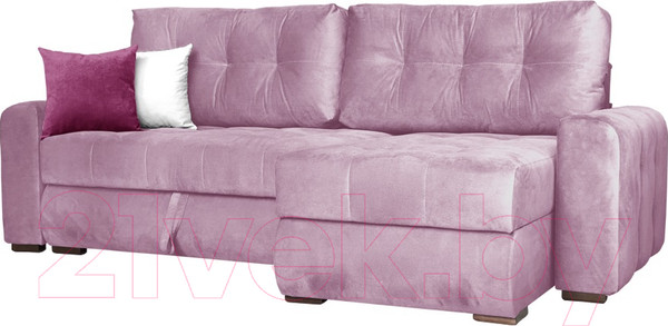 Изображение товара Диван угловой Асмана Камертон-2 левый 1.3x0.8 (банни 6)