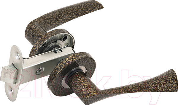 Изображение товара Защелка врезная Зенит ЗЩ2.07 (бронза)