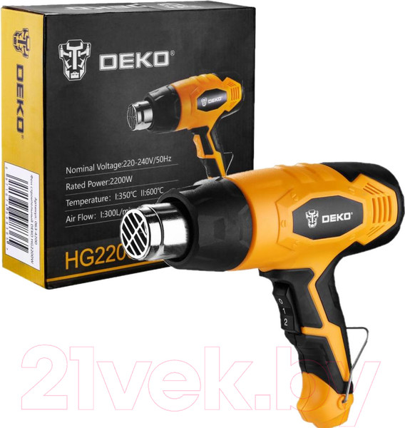Изображение товара Строительный фен Deko HG2200W / 063-4200