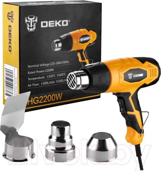 Изображение товара Строительный фен Deko HG2200W / 063-4200