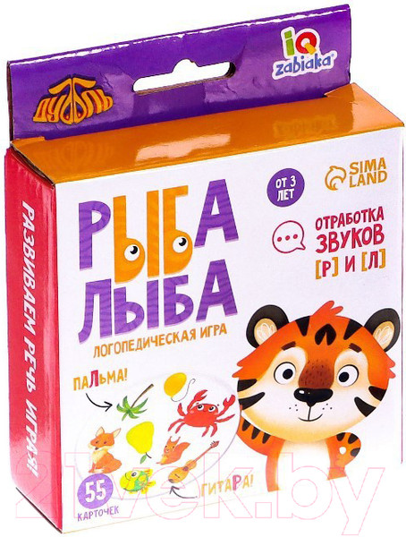 Изображение товара Развивающая игра Zabiaka Рыба лыба / 7107398