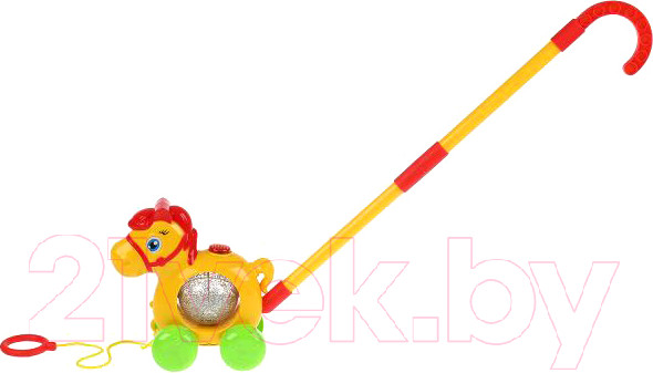 Изображение товара Игрушка-каталка Умка Лошадка Барто А. / HT858-R (24)