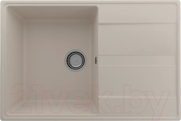 Изображение товара Мойка кухонная Ulgran Quartz Prima 750-02 (лен)