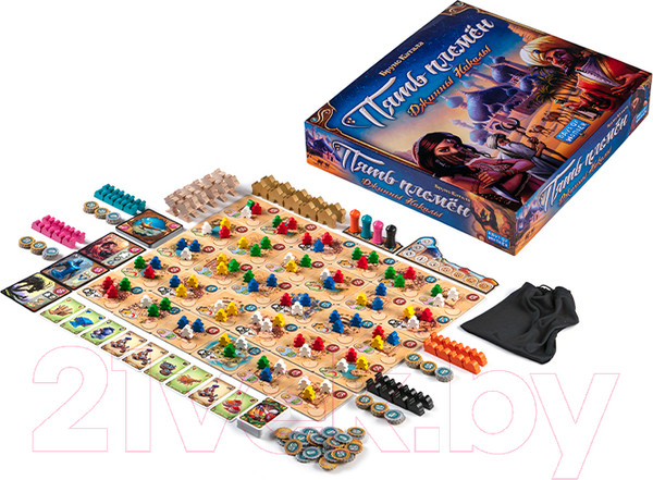 Изображение товара Настольная игра Crowd Games Пять племен. Джинны Накалы / 16154