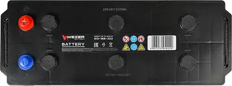 Изображение товара Автомобильный аккумулятор Wezer 900A L+ / WEZ140900L (140 А/ч)